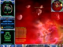 Battle with an enemy in an asteroid field and a nebula in addition