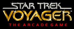 Voyager Arcade Game logo